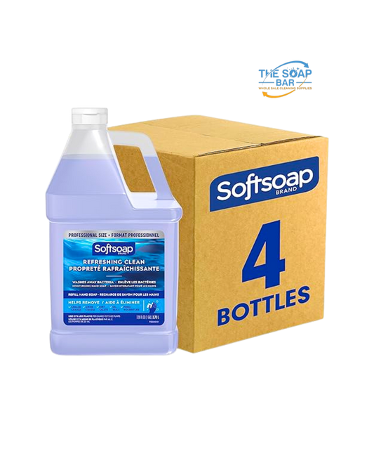 Softsoap Liquid Hand Soap - 4 Bottles (Professional Size)